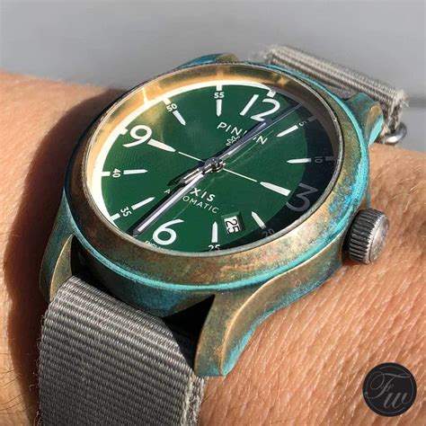 bronze watch patina project.